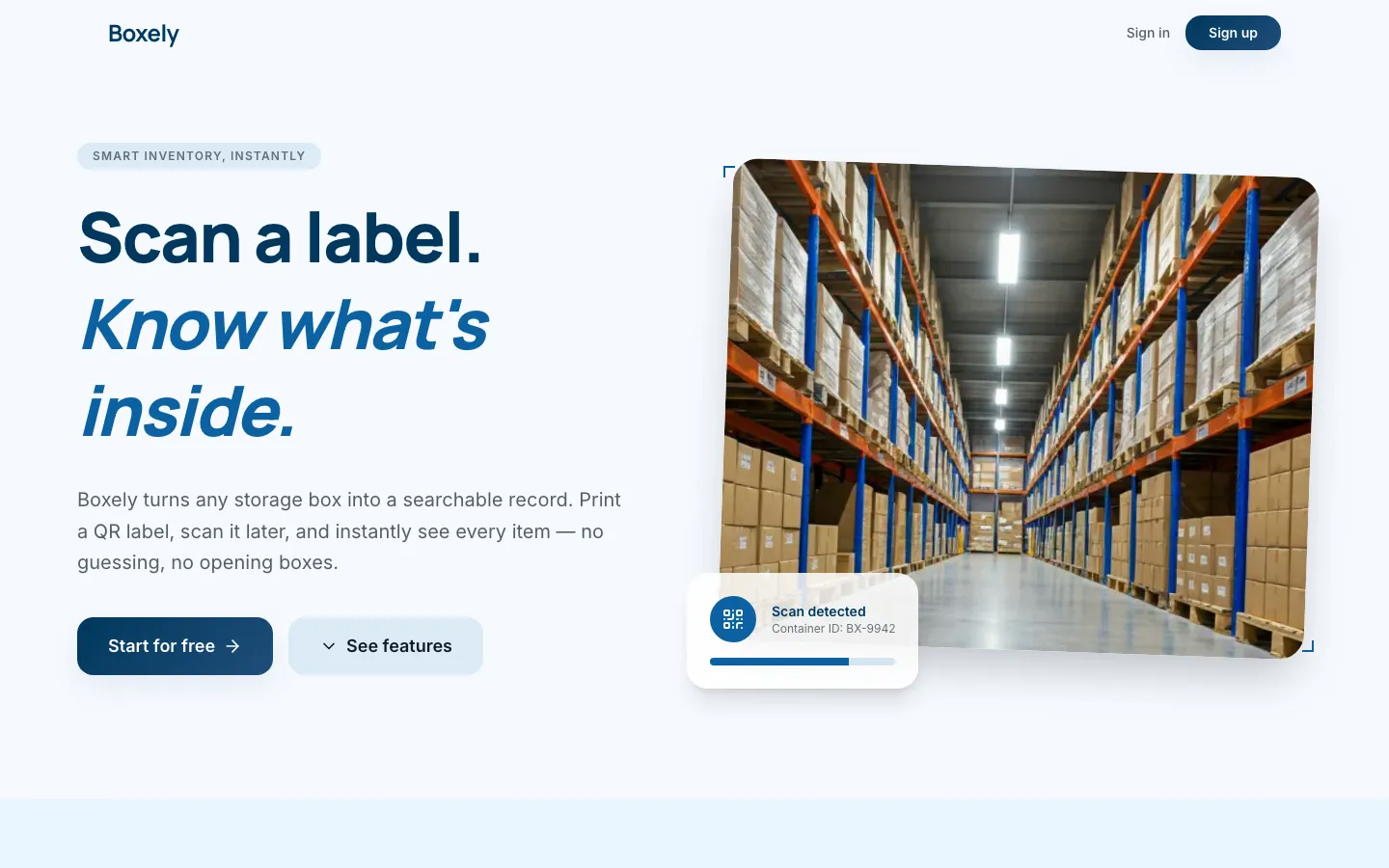 Boxely screenshot